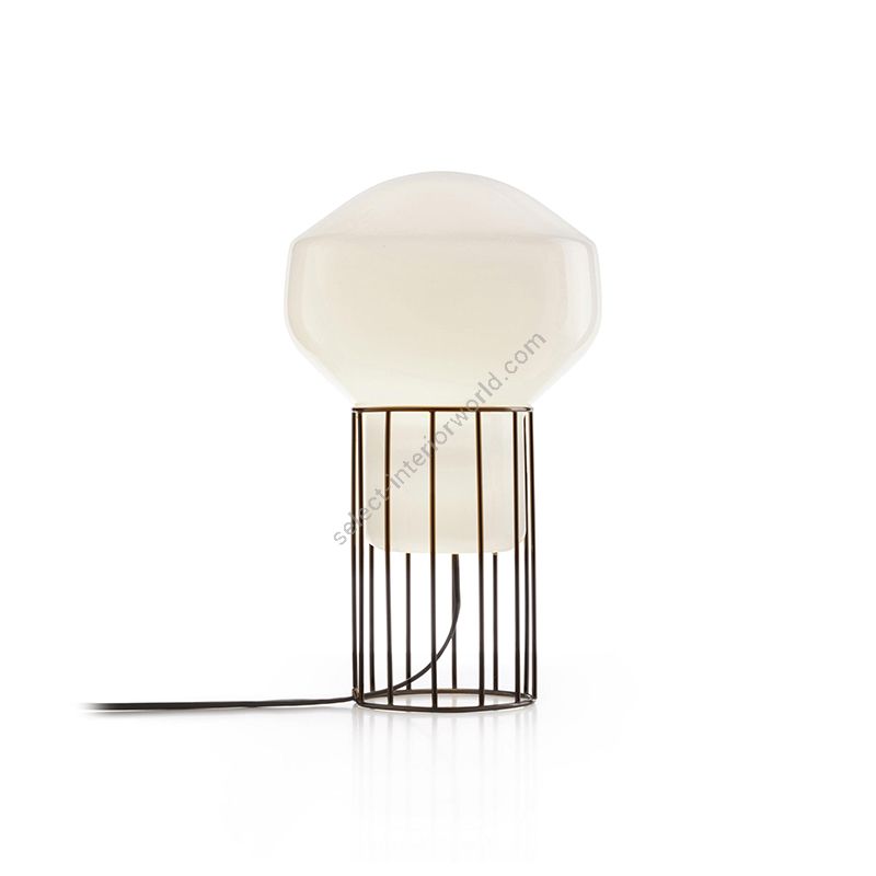 Black chrome finish, cm.: 37 x 23 x 23 / inch.: 14.5" x 9.05" x 9.05"