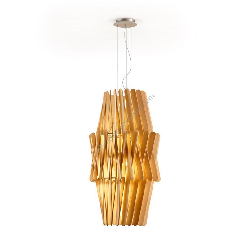 Pendant with 2 LED bulb type