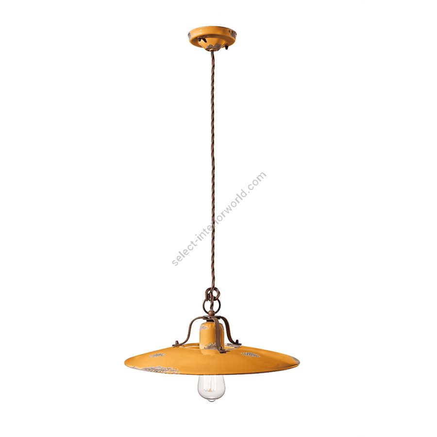 Yellow (Vig) finish (cm.: W 40 x D 40 / inch.: W 15.7" x D 15.7")