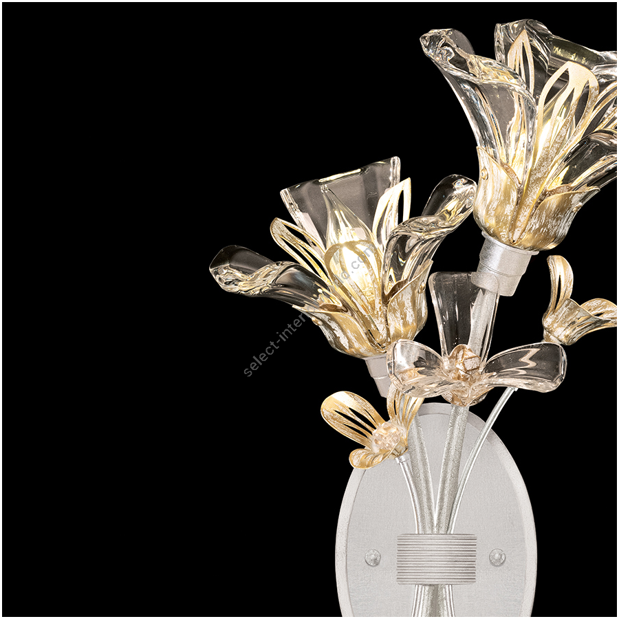 Silver Leaf Finish / RSF Wall Sconce 915750-1