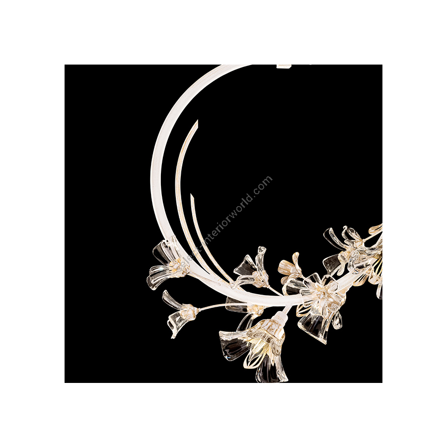 White Gesso Finish / RSF Linear Pendant 918140-3