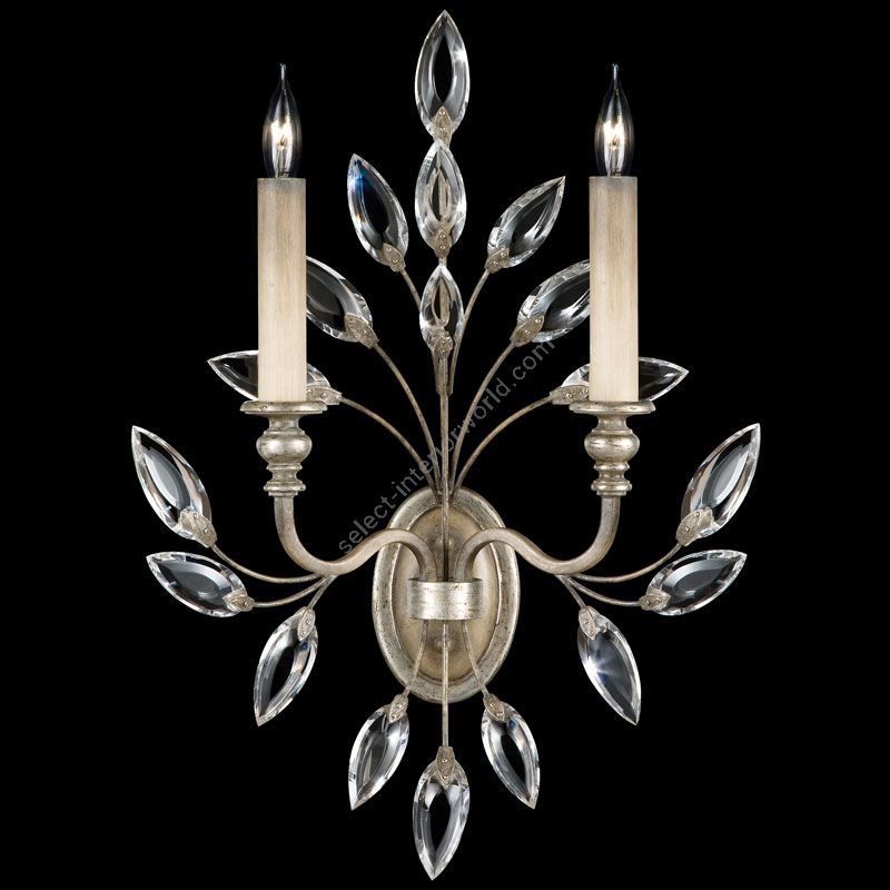 Buy Crystal Laurel Sconce by Fine Art Handcrafted price