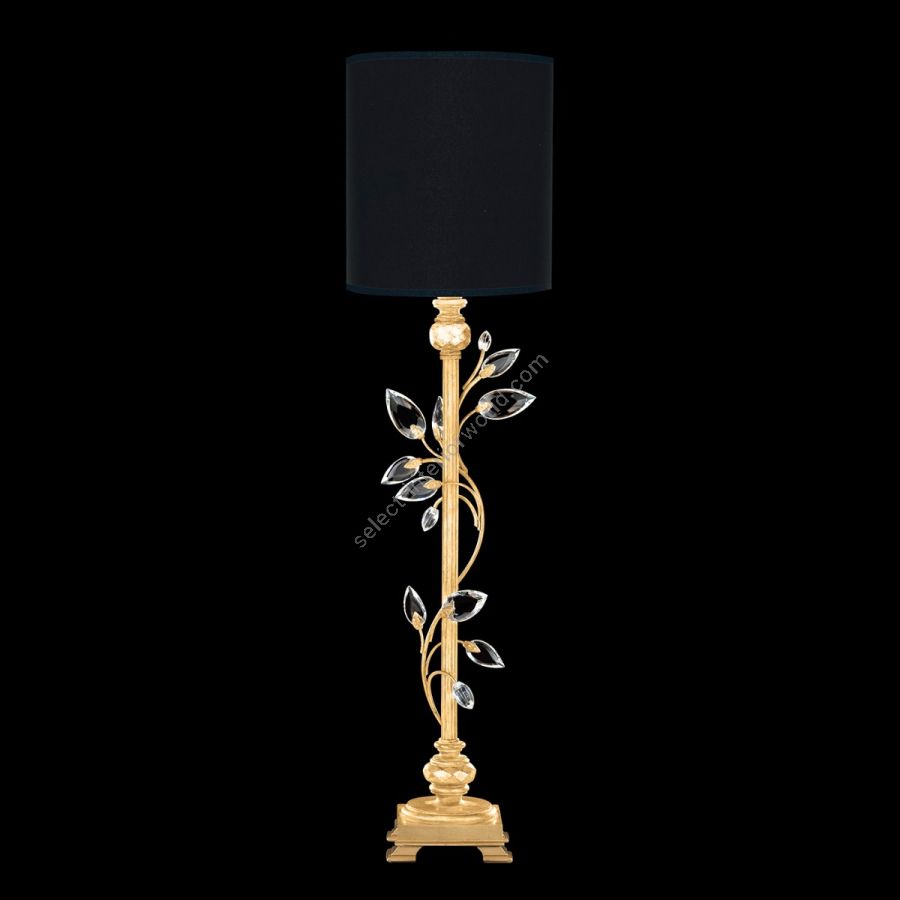 Gold Leaf / Black Fabric Shade - 752915-34