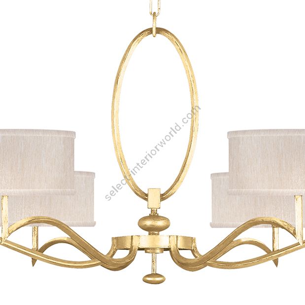 Gold Leaf / Champagne Fabric Shades - 771740-33