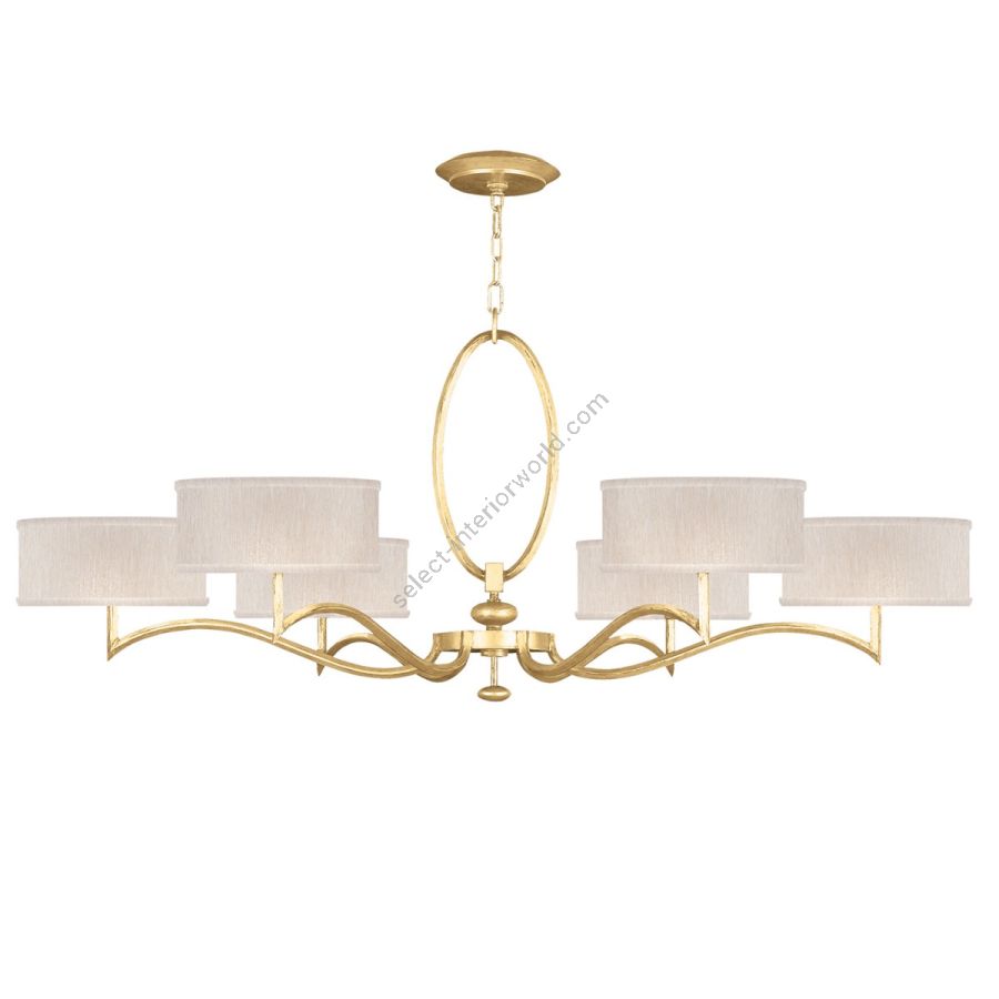 Gold Leaf / Champagne Fabric Shades - 771740-33