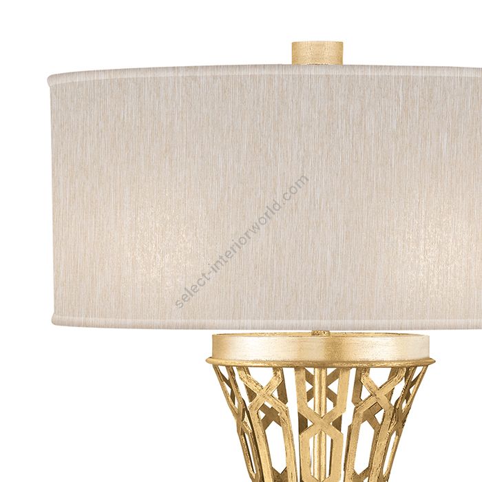 Gold Leaf / Champagne Fabric Shades - 784910-33