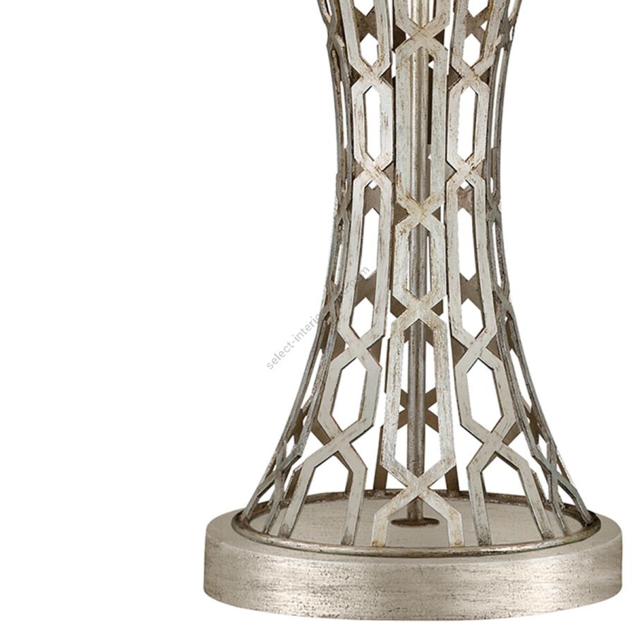 Silver / White Linen Shades - 784910