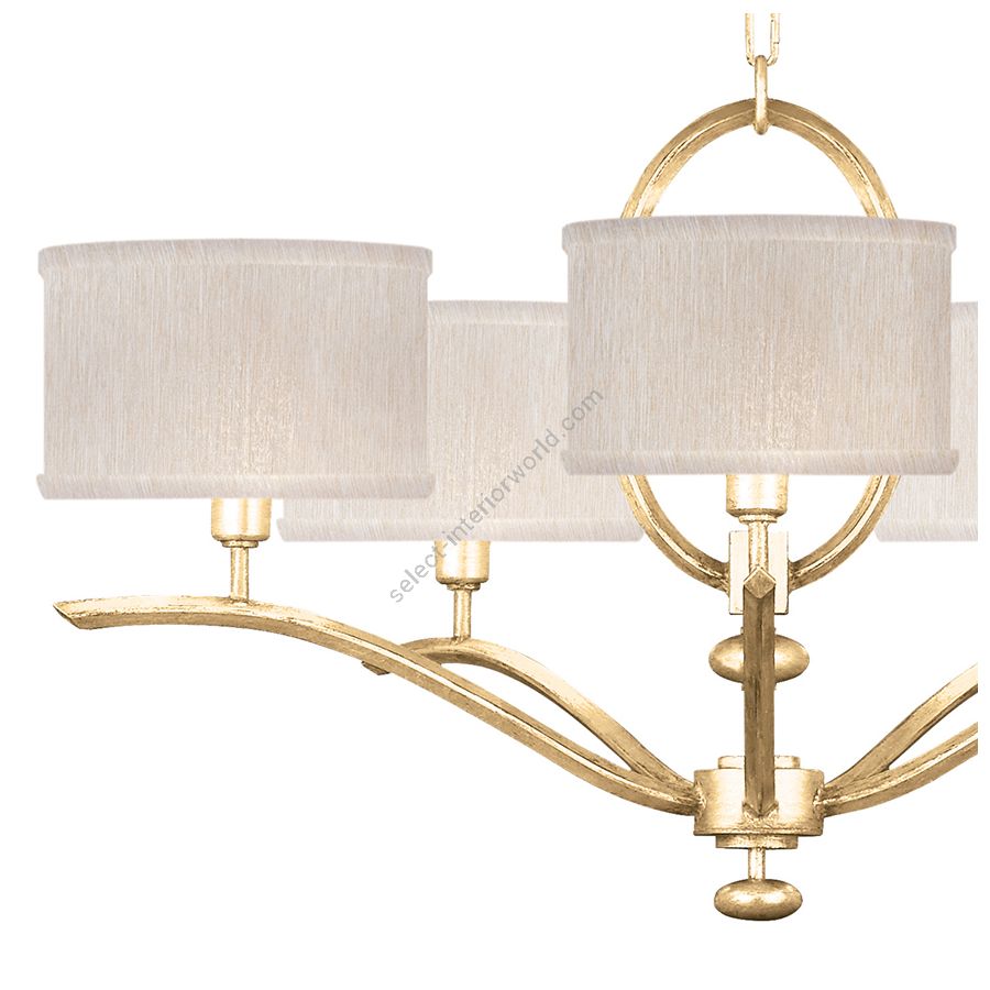 Gold Leaf / Champagne Fabric Shades - 785440-33