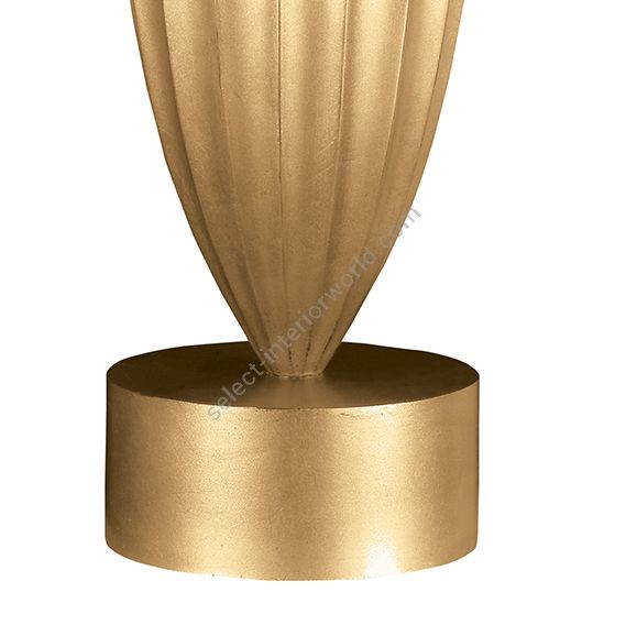 Gold Leaf / Black Fabric & Gold Inner Lining Shade - 793110-34