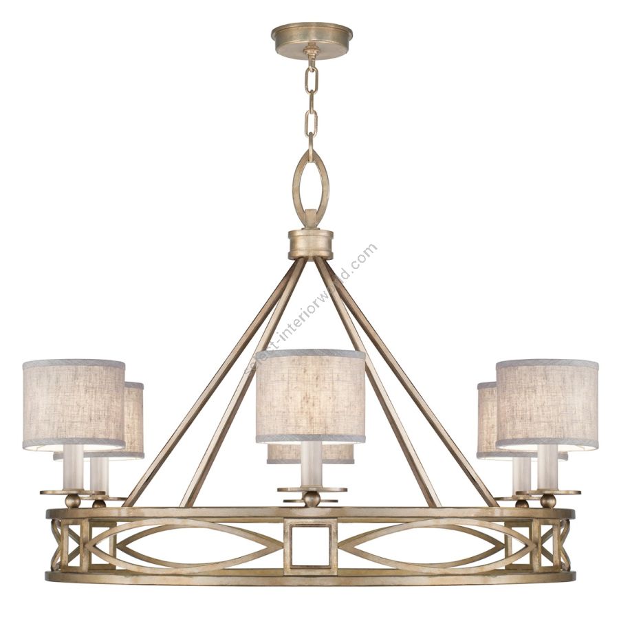 Gold / Greige Fabric Shades - 887640-31