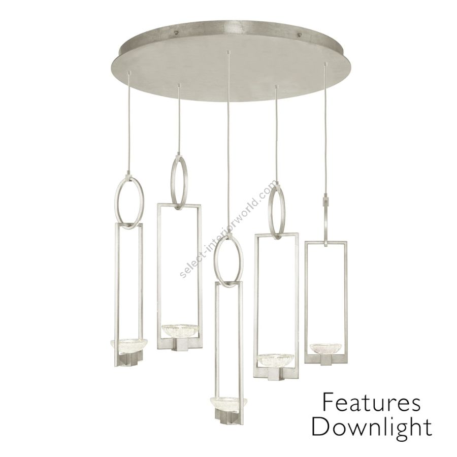 Silver/Features down light / 10 Lights - 893040-11