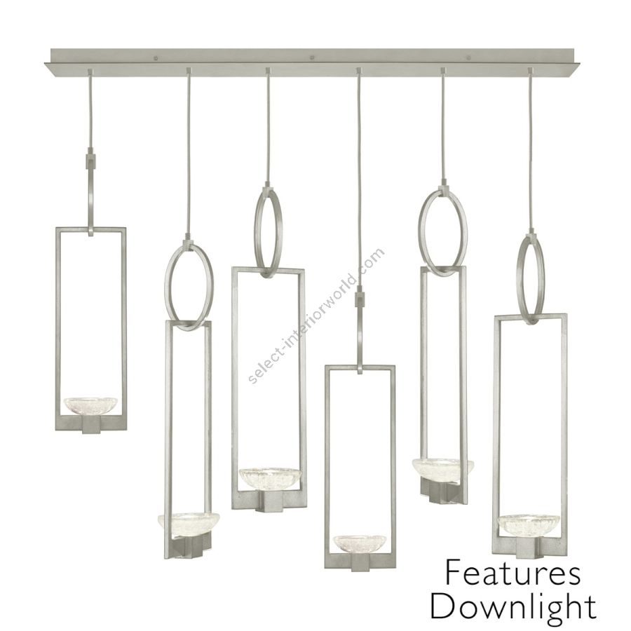 Silver/Features down light / 12 Lights - 893140-11