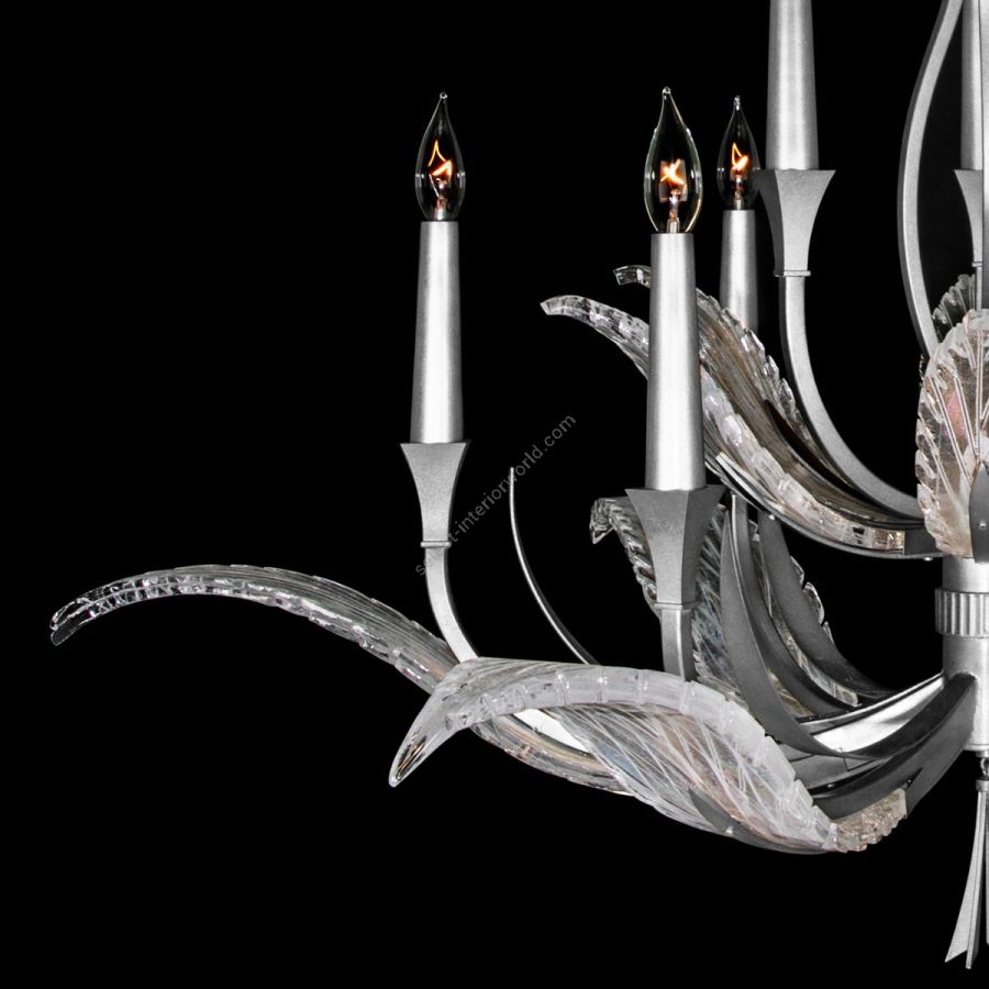 Silver / Dichroic Feathers - 893640-1