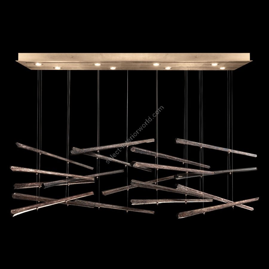 Elevate 62″ 894840-252 Gold / Meteorite Spires