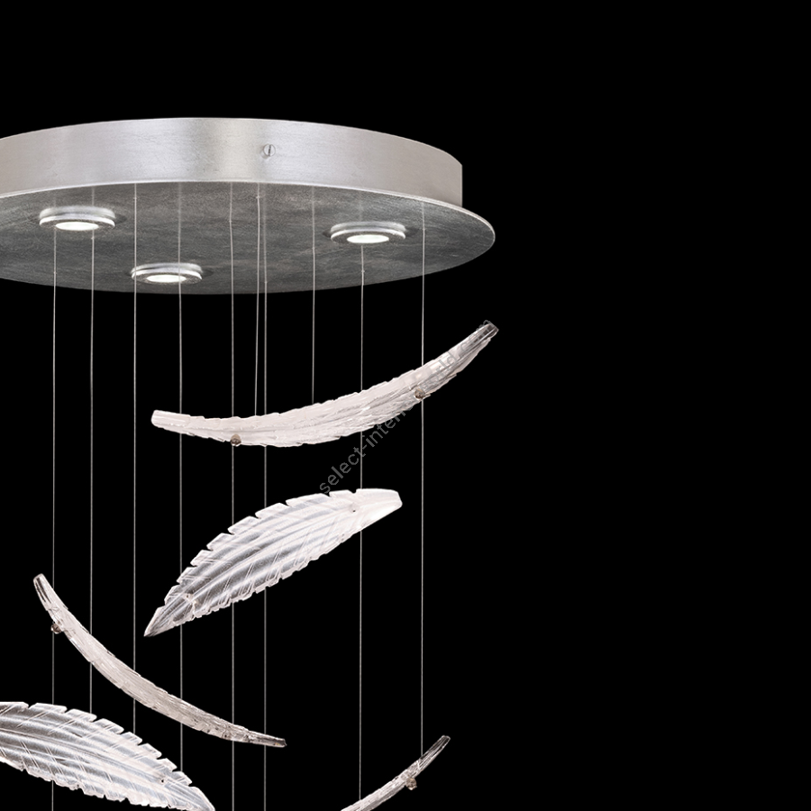 Elevate 18″ 895640-121 Silver / White “Plumes”