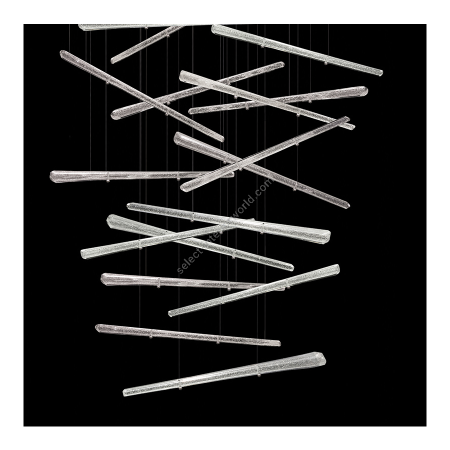 Elevate 34″ 895840-131 Silver / Crystal Stardust Spires