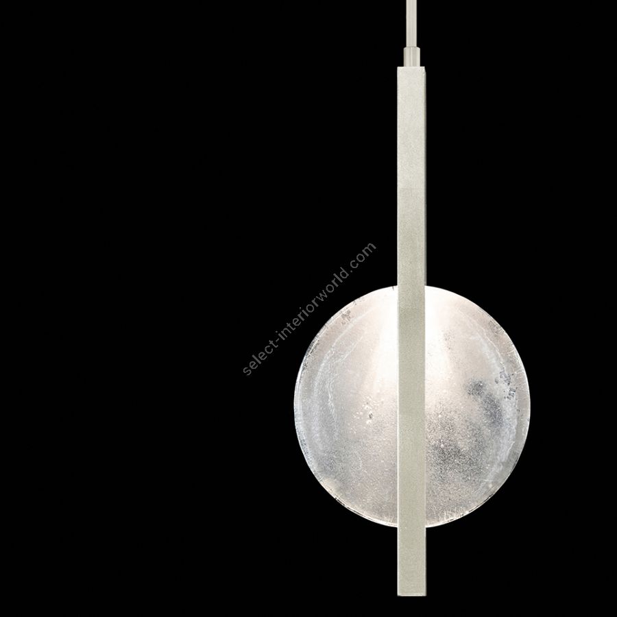 Silver Leaf / White Glass 922140-4