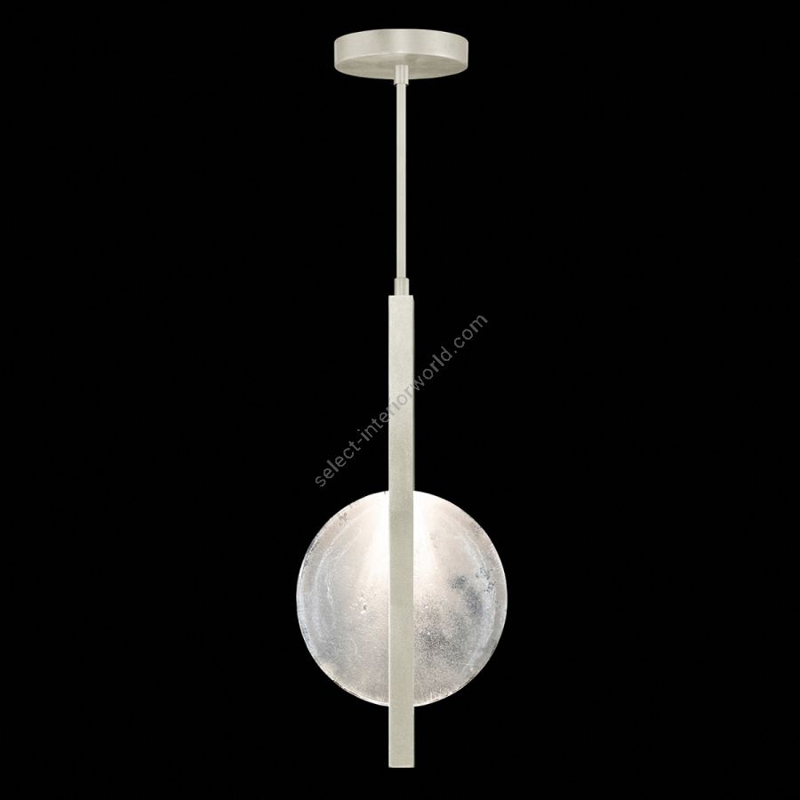 Silver Leaf / White Glass 922140-4