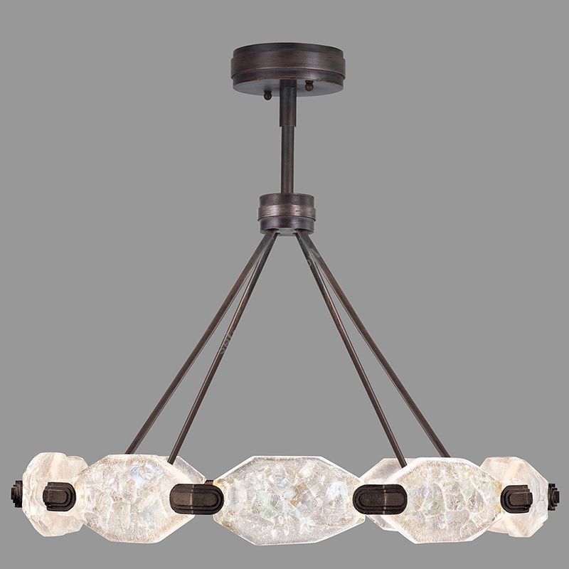 Patinated bronze finish - 873040-3