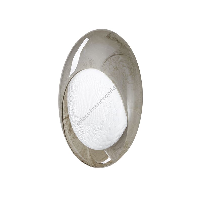 Wall lamp / Alabaster glass