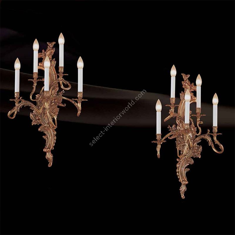 French Gold finish, Left & Right version