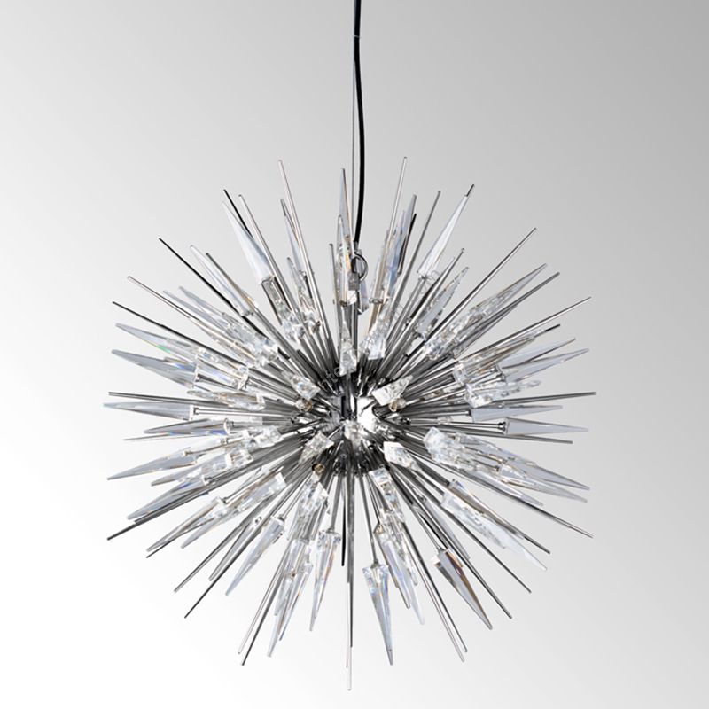 Brushed nickel finish