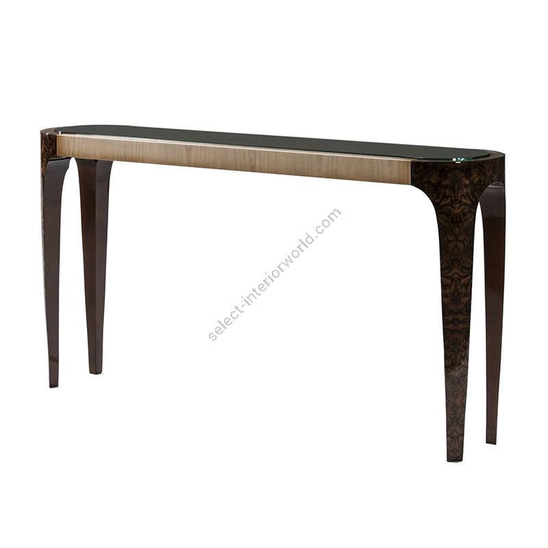 Console table / High gloss and satin finishes
