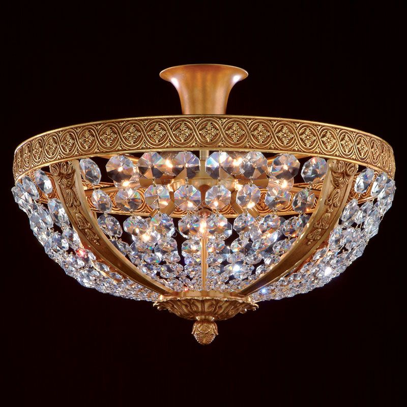 French Gold finish, Swarovski elements type crystal