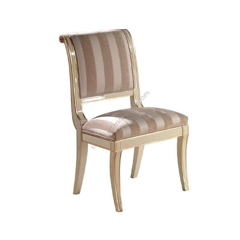 Dining chair / Belgravia wood / Fabric upholstery