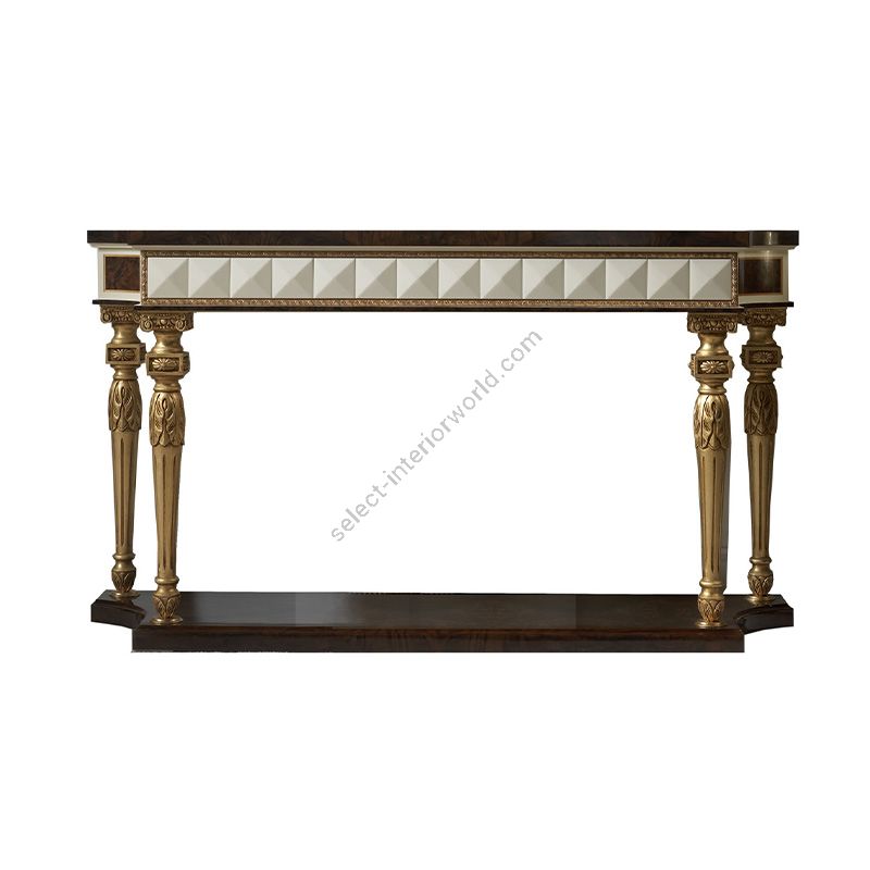 Console table / Belgravia wood / French gold finish