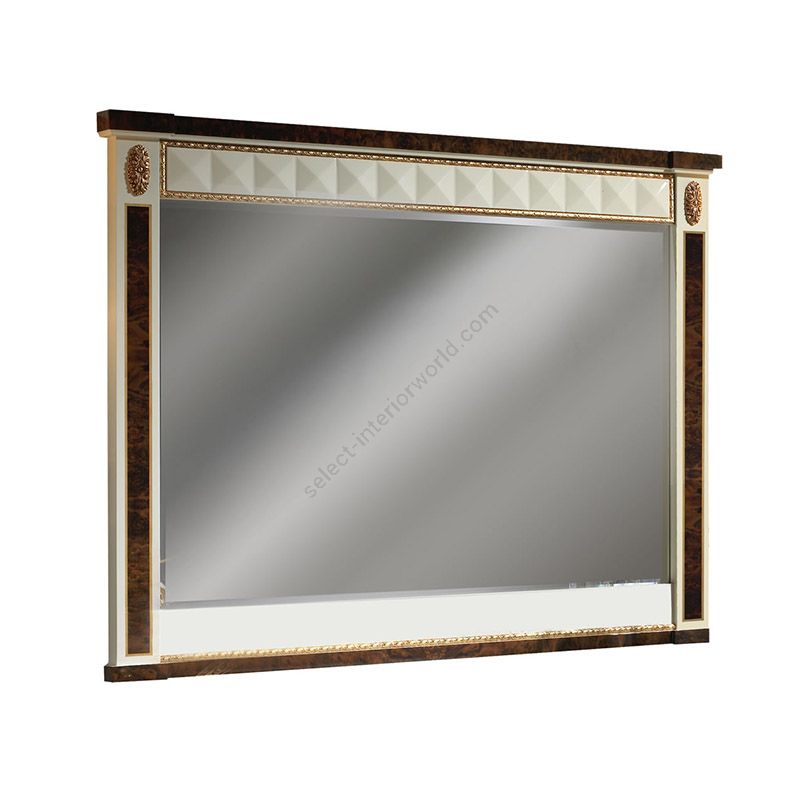 Wall mirror / Belgravia wood / French gold metal