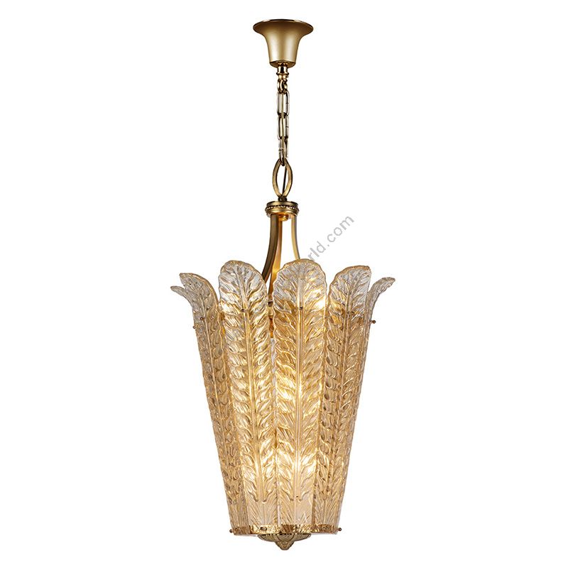 Pendant lamp / Polished brass finish