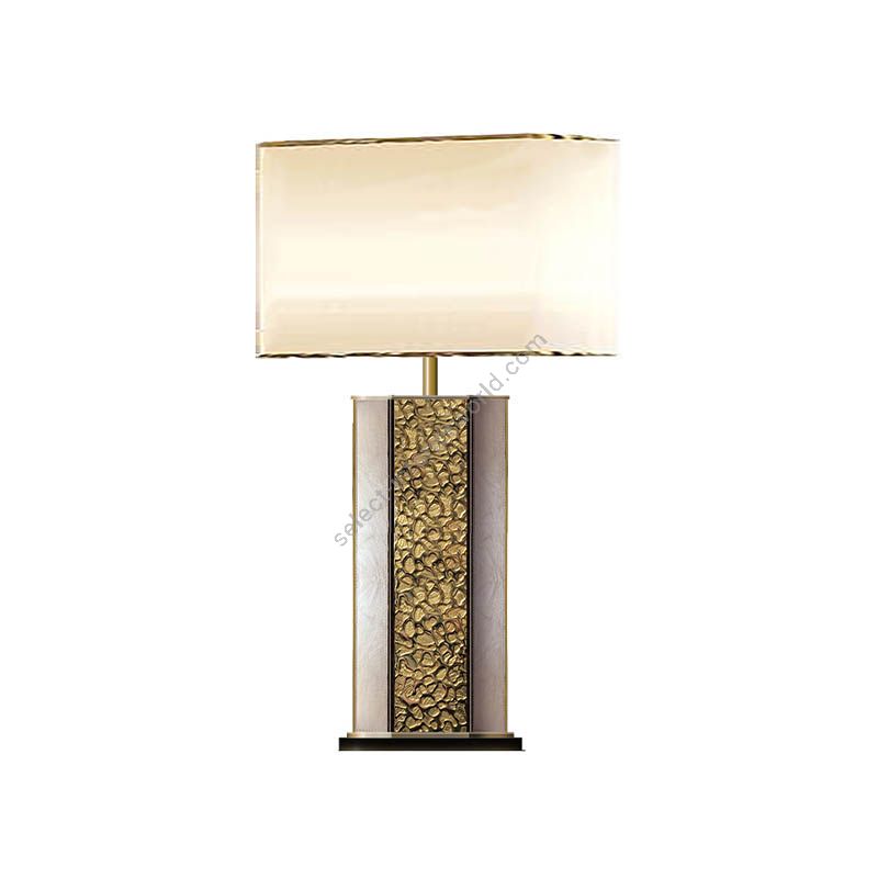 Table lamp / Antique gold plated finish