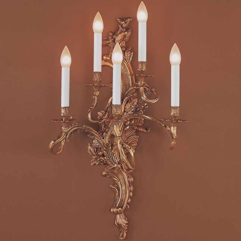 French Gold finish, Left version