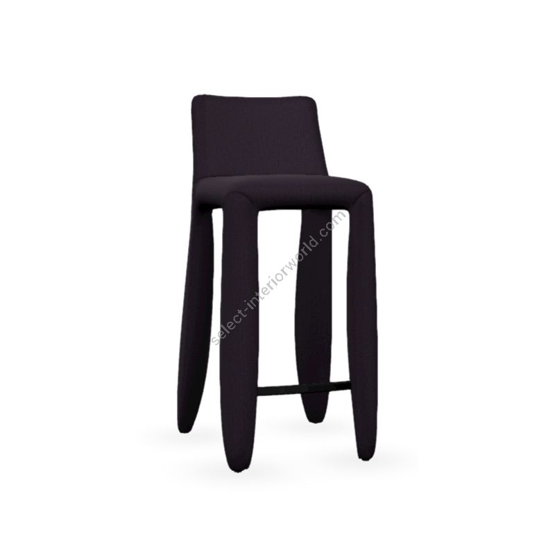 Barstool / Green 968 (Hallingdal 65) upholstery / Size (HxWxD) cm.: 103 x 41 x 51 / inch.: 40.55" x 16.1" x 20.1"