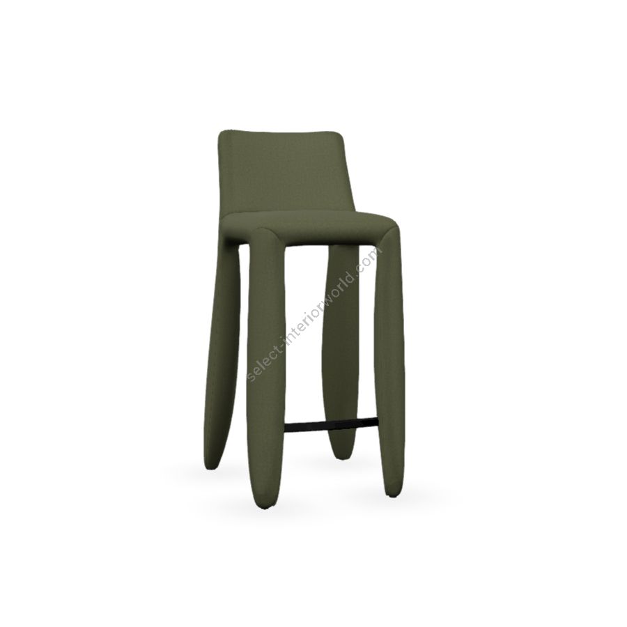 Barstool / Alge (Justo) upholstery / Size (HxWxD) cm.: 103 x 41 x 51 / inch.: 40.55" x 16.1" x 20.1"