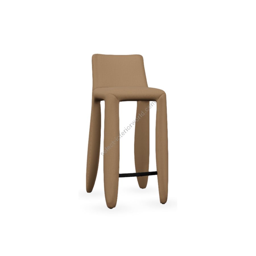 Barstool / Bred (Justo) upholstery / Size (HxWxD) cm.: 103 x 41 x 51 / inch.: 40.55" x 16.1" x 20.1"