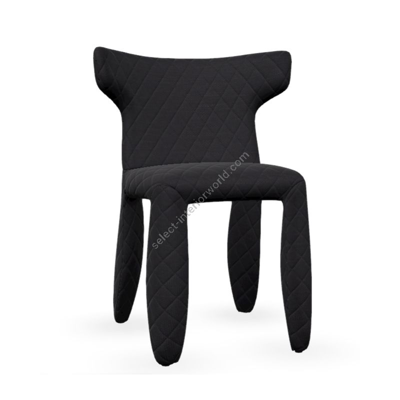 Chair with arms / Anthracite (Macchedil Grezzo) upholstery