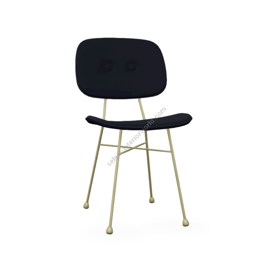 Chair / Light finish / Indigo (Denim) upholstery
