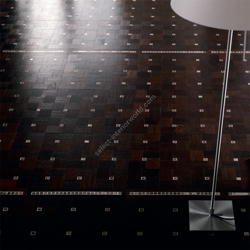 Wood Finish: Wenge; Mosaic Finish: Platinum