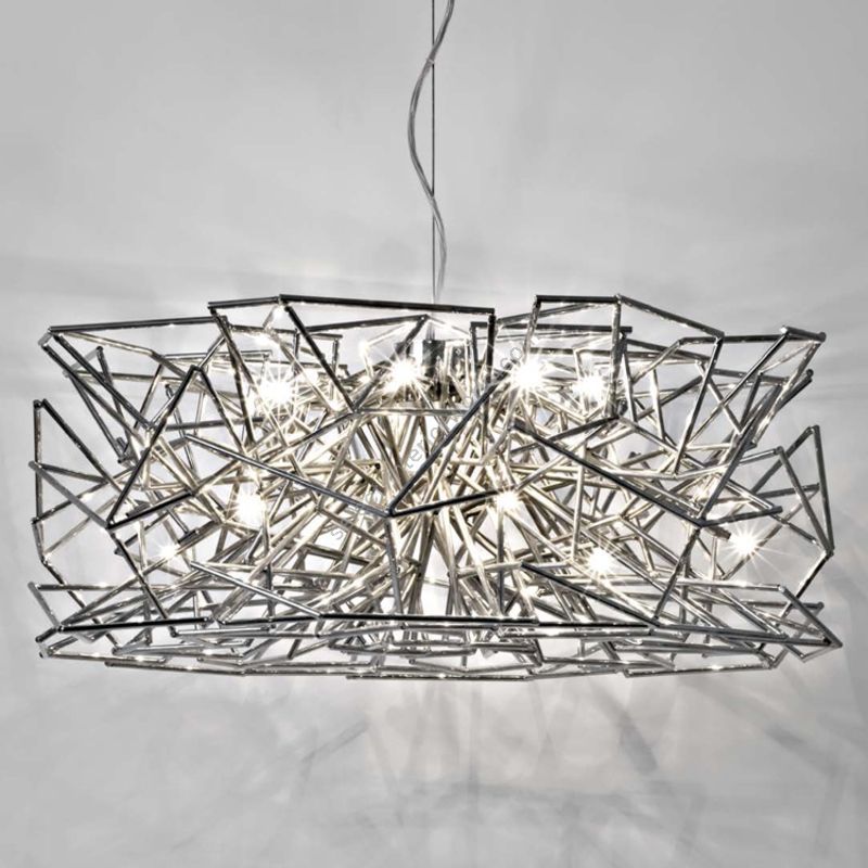 Suspension lamp / Nickel finish