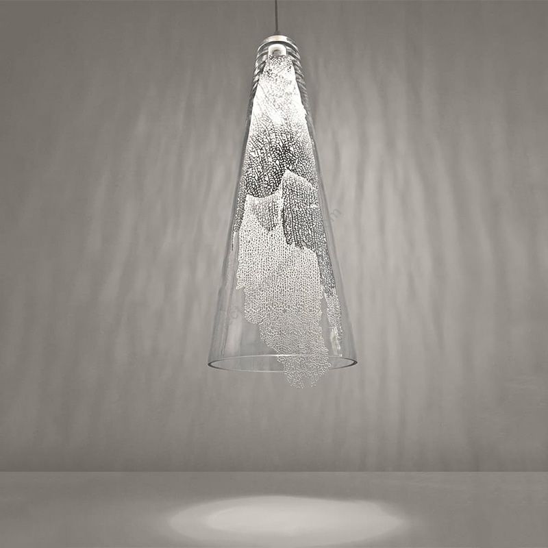 Pendant lamp / White finish