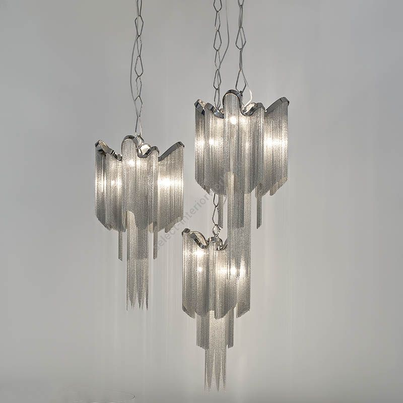 Suspension lamp / Nickel finish