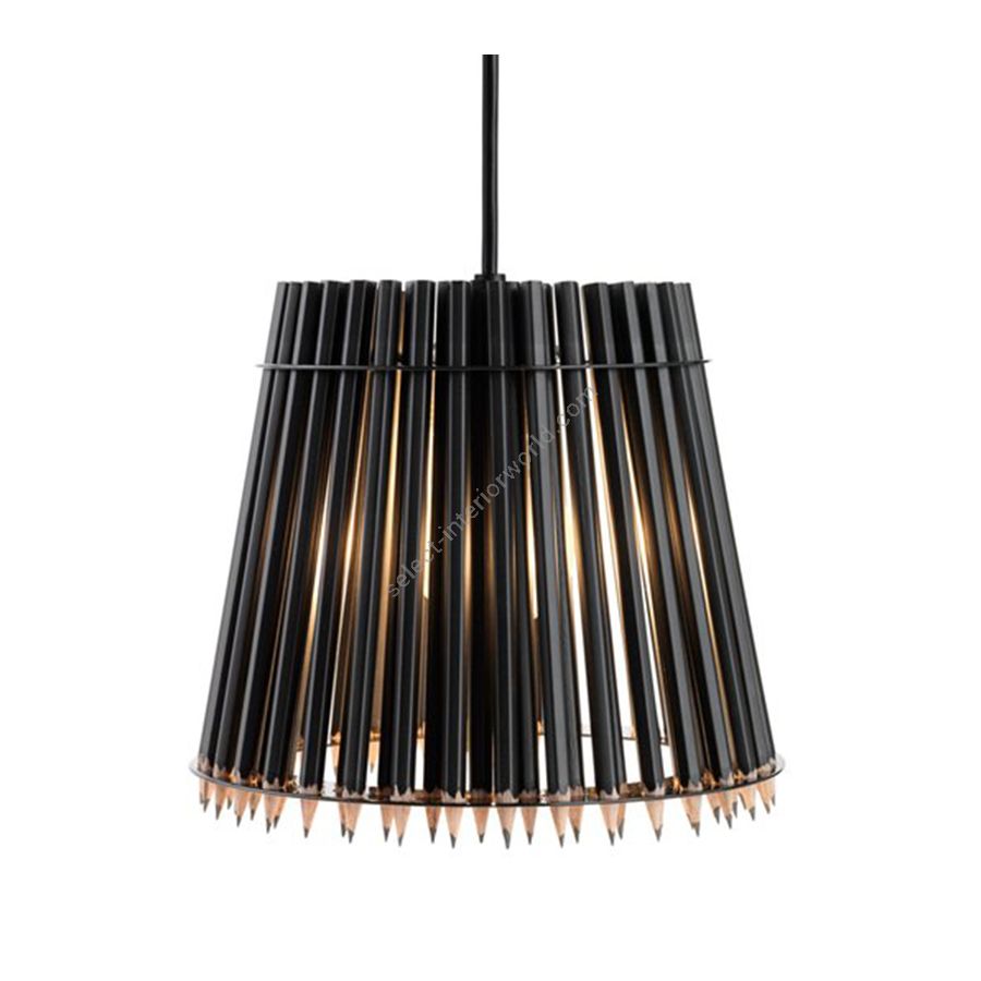 Black colour lampshade / Black cables