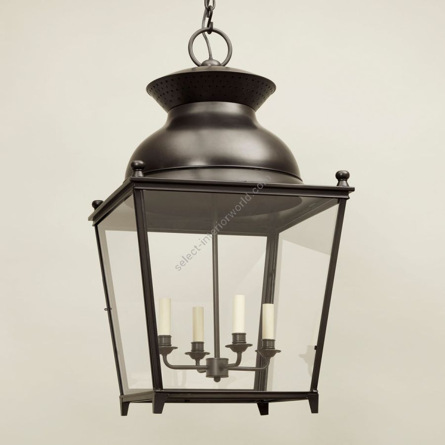 Bronze Lantern / Size (HxWxD) cm.: max 193.2 x 49 x 49 / inch.: max 76" x 19.3" x 19.3"