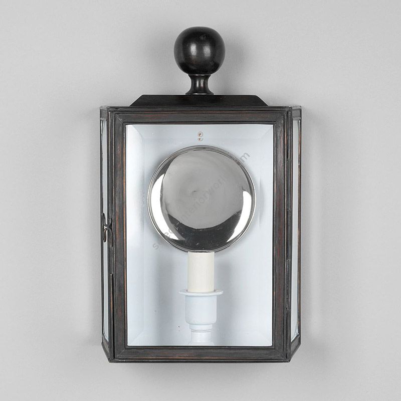 Wall lantern / Bronze finish / IP23 (suitable for wet locations)