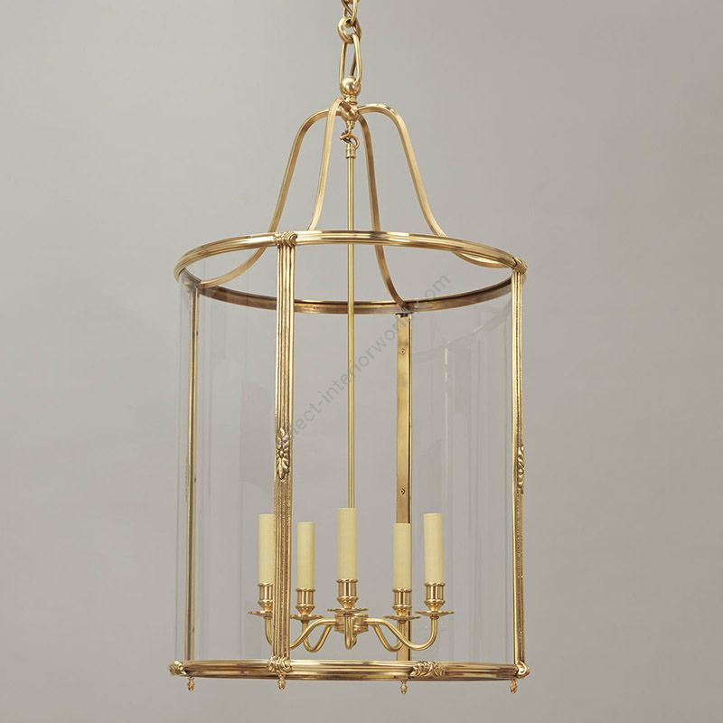 Hall lantern / Brass finish