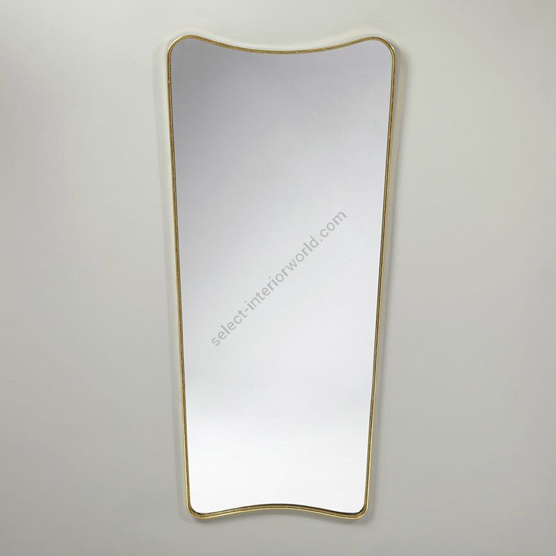 Wall mirror / Brass finish
