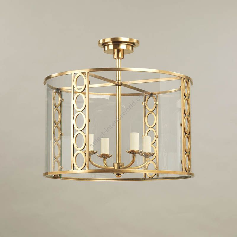 Lantern / Brass finish