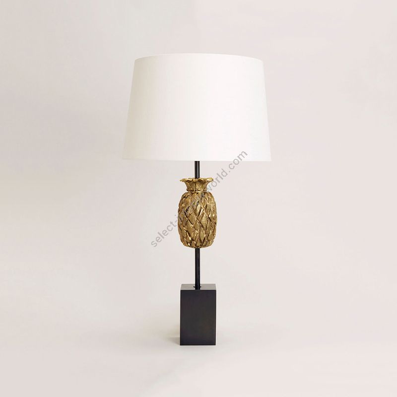 Table lamp / Brass and Bronze finish
